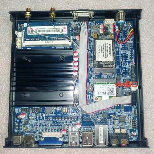 全铝合金J1900四核迷你超薄媒体机hdmi带wifi蓝牙家用办公主机com - 图2