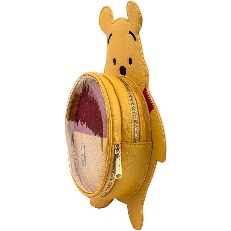 代购Loungefly男女双肩包可调节肩带大容量多口袋设计轻便黄色,淘宝优惠券,粉丝福利购,淘宝优惠卷