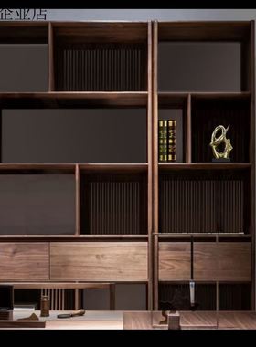 酒柜套组搭配北欧轻奢现代新中式风家居摆件客厅玄关样板间装饰