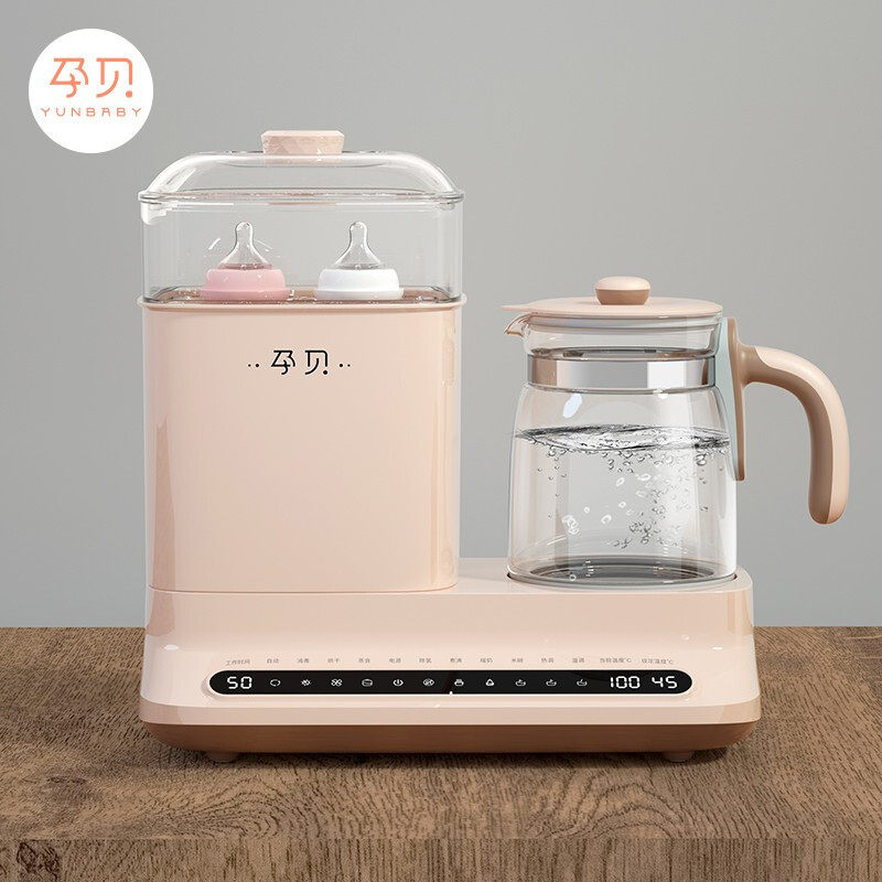 孕贝恒温水壶婴儿调奶器奶瓶消毒器三合一暖奶器温奶器热奶器,淘宝优惠券,粉丝福利购,淘宝优惠卷