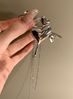 臂环臂钏女古风欧美手臂胳膊装饰品金属流苏手链印度古着手环臂链
