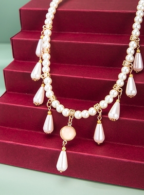 古风汉服璎珞古装项圈古典唐宋制旗袍项链女复古仙气抖音同款配饰