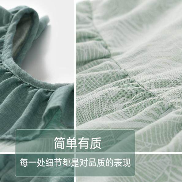 cutebunny2024夏装新款女宝宝纯棉娃娃领连衣裙儿童时髦公主裙子,淘宝优惠券,粉丝福利购,淘宝优惠卷