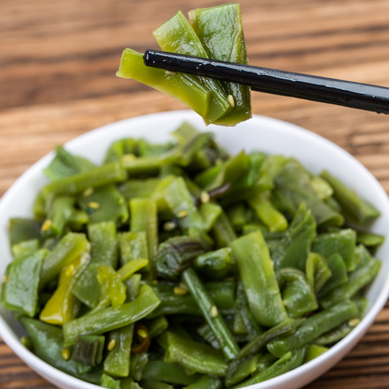 锦州百合小菜香传贡菜下饭菜即食咸菜酱腌菜袋装拌饭榨菜东北特产-图2