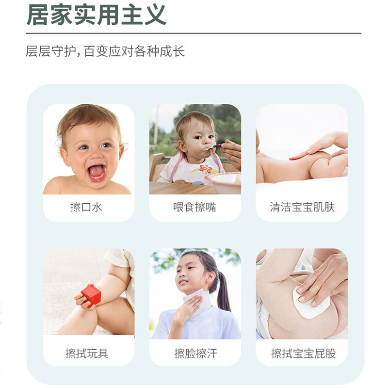 湿巾纸大包母婴幼儿童新生婴儿手口专用湿巾家用纸擦脸洗脸40片-图0