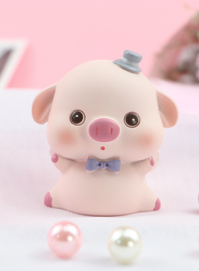 车内上女生男友日礼物可爱小猪