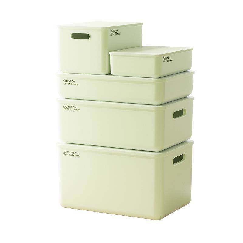 化妆品收纳盒学生宿舍文具桌面零食塑料收纳箱家用杂物筐储物盒子,淘宝优惠券,粉丝福利购,淘宝优惠卷