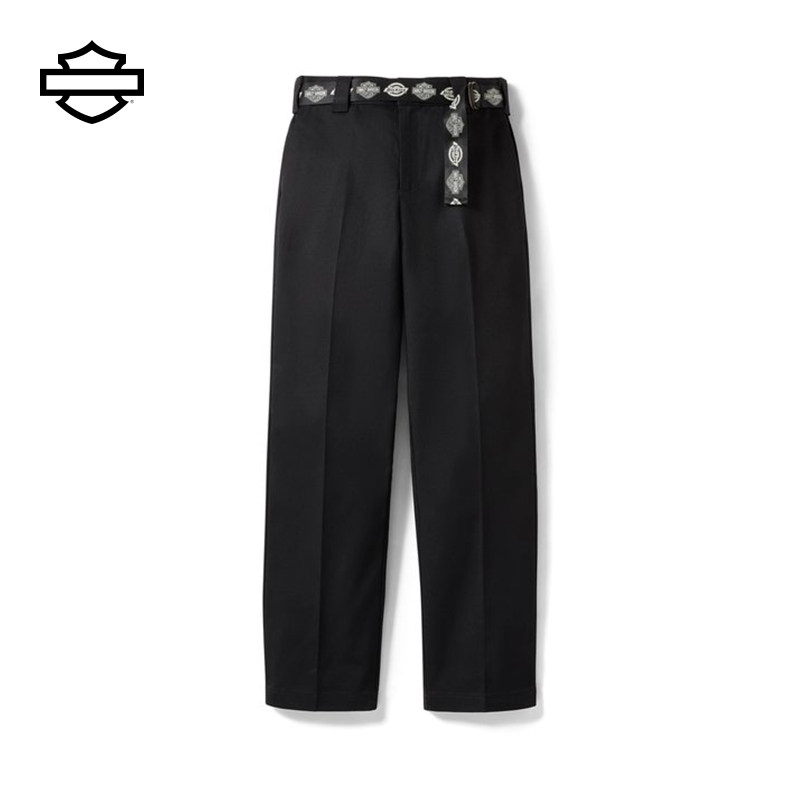 哈雷戴维森 x Dickies联名款Flex Fit 874工装裤 含腰带男女同款,淘宝优惠券,粉丝福利购,淘宝优惠卷