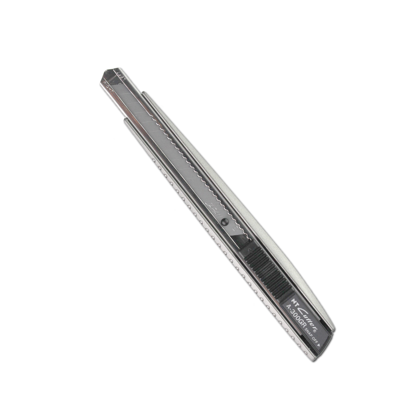 日本进口NT CUTTER A-300GRP全金属美工刀小号切割壁纸刀片裁纸刀 - 图0