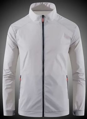 2024 Sunscreen Coats Men's Breathable Sports Waterproof Jack