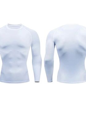 Compression Running Shirts Men Dry Fit Fitness Gym Men's