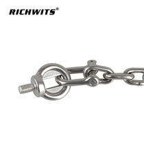 Stainless steel 304 swing rings screw rings screw anti-clips hand rings Lifting rings Amusement Park Hardware