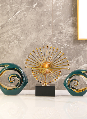 年年有余摆件陶瓷鱼p工艺术品新家入宅礼物客厅玄关酒柜博古架