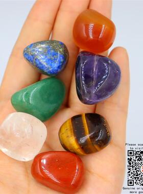 7 Chakra Tumbled Healing Crystals Stones Meditation Therapy