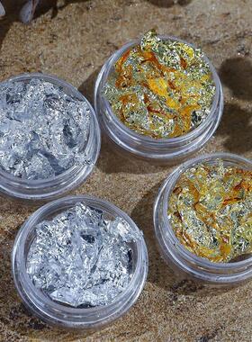 Nail Art Decorations Set Kit Foil Tinfoil Paillettes Sequins