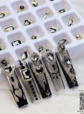 Crystal Rhinestones Round Gems for Nail Art  Glue Fix