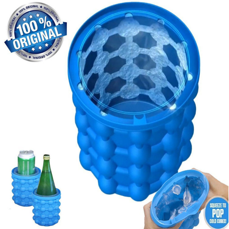Ice Cube Mold Ice Trays Large Silicone Ice Bucket Ice Cube冰 - 图1