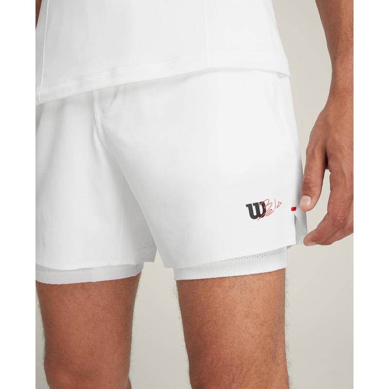 代购Wilson男士网球短裤轻量设计可调节腰围防滑束口储物功能,淘宝优惠券,粉丝福利购,淘宝优惠卷