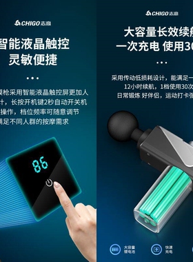 志高新款筋膜枪专业级颈椎颈部按