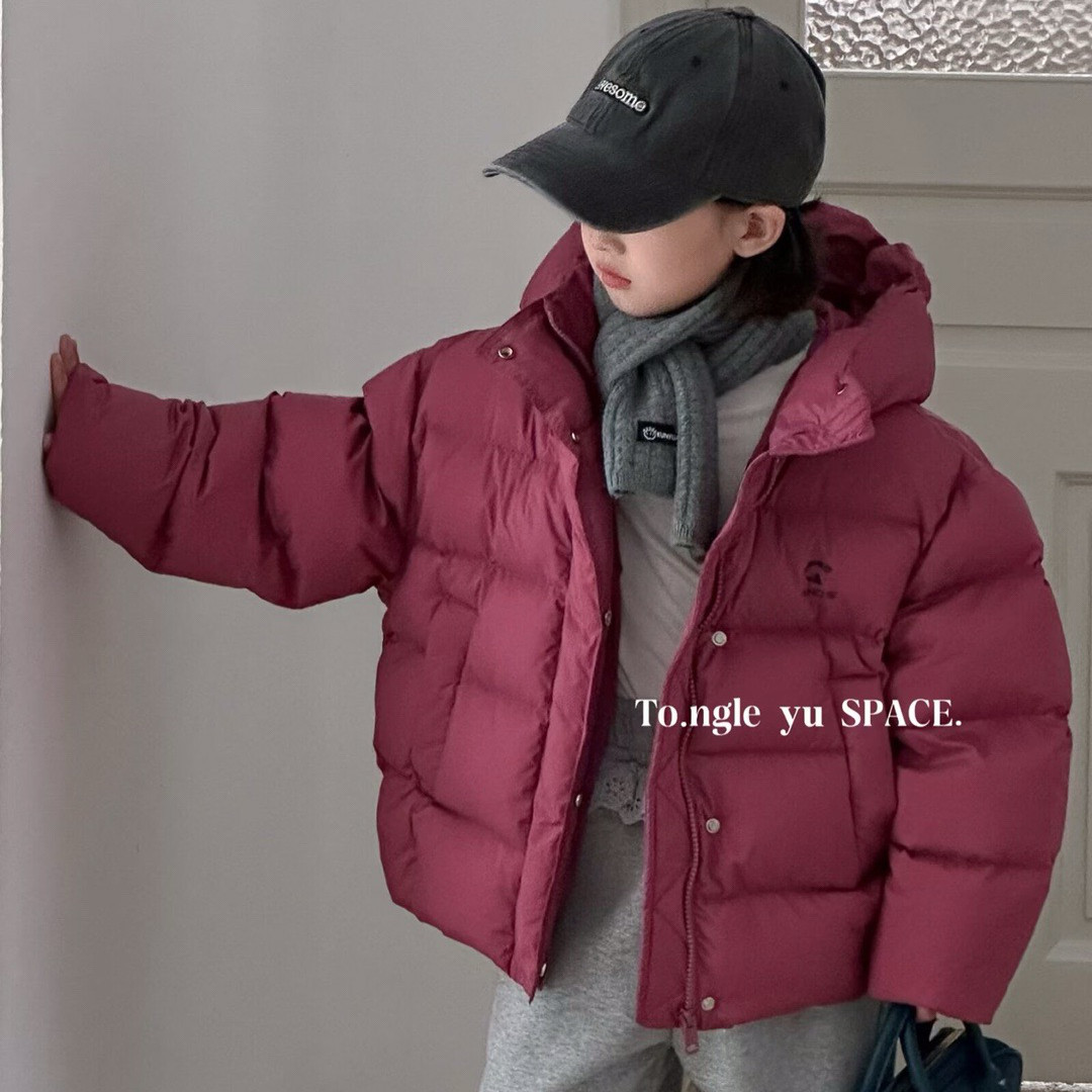 童乐鱼2025冬新款男童女童短款羽绒服外套儿童白鸭绒童装潮2901,淘宝优惠券,粉丝福利购,淘宝优惠卷