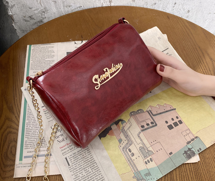 2020春夏新款ck仿真皮简约斜挎包 oububear欧布熊女士包袋