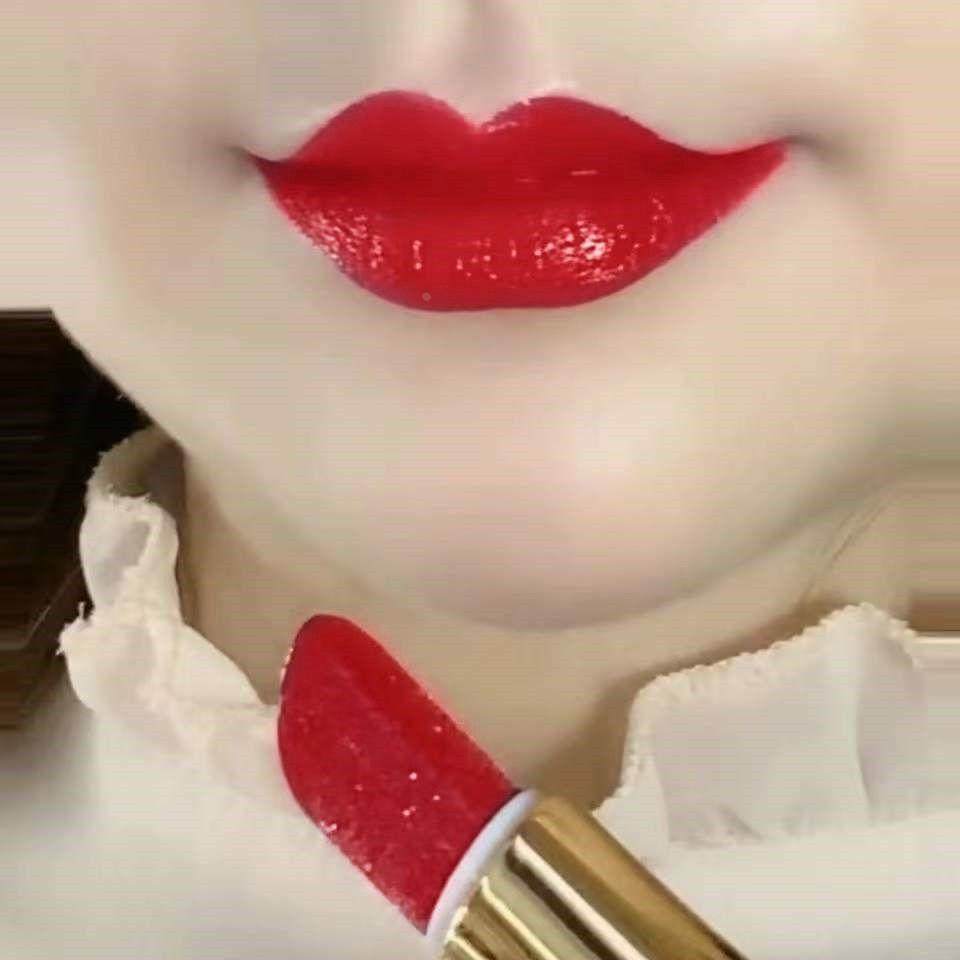 亮闪珠光口红不易掉色火龙果色持久保湿滋润唇膏防水学生孕妇可用,淘宝优惠券,粉丝福利购,淘宝优惠卷