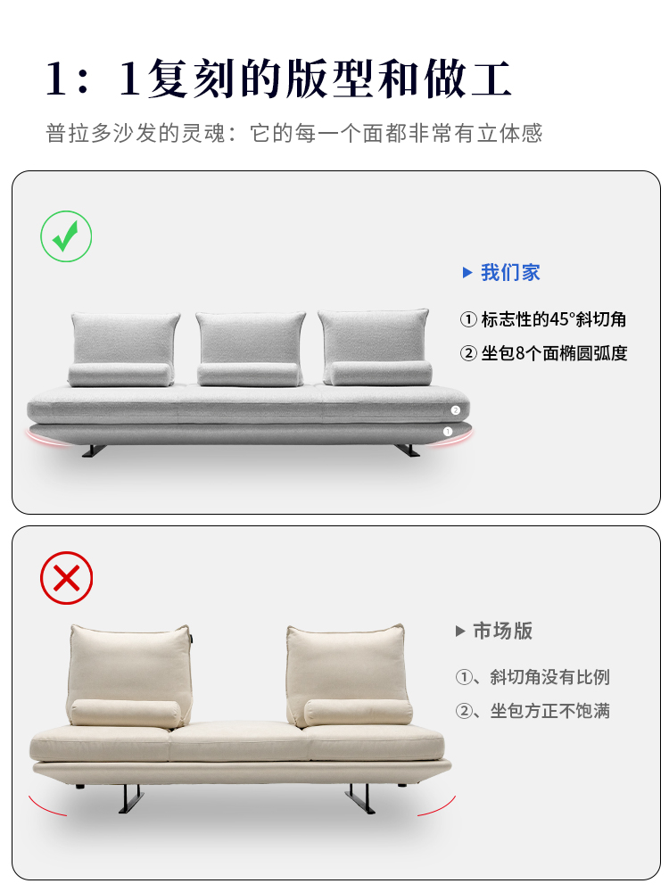 写意空间普拉多Prado沙发高端私人布艺无扶手设计师定制版-图1