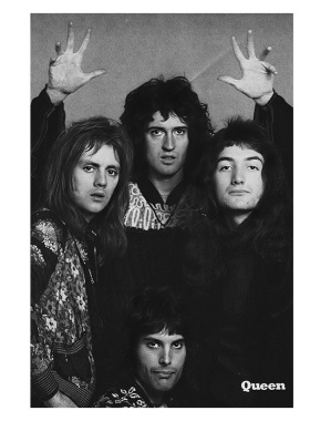 皇后乐队海报复古装饰画