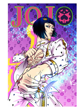 JOJO奇妙冒险海报纸墙贴