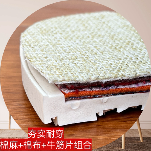 何航手工布鞋【松紧鞋】一脚蹬吸汗透气柔软轻便男女士休闲布鞋 - 图3