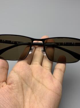 天然水晶石头镜东海冰糖色高清太阳镜清凉护目开车墨镜中老年