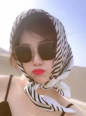 d家太阳眼镜女级感2025新款太阳眼镜男开 车专用抗UV超轻大脸显瘦