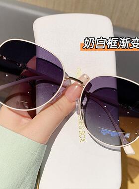墨镜女款显脸小2025新款级感偏光太阳眼镜近视可配度数防紫外线