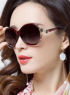 墨镜2025新款太阳眼镜女款防紫外线防强光偏光遮阳防晒圆脸显瘦潮