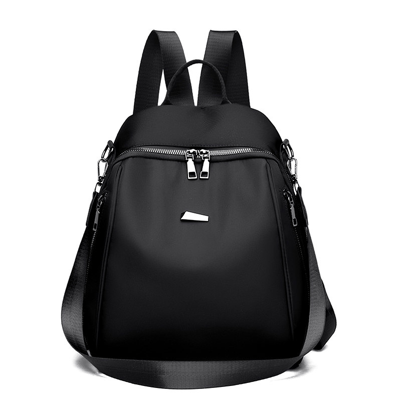 牛津布尼龙ins双肩包女2024新款包包时尚百搭防盗大容量旅行背包,淘宝优惠券,粉丝福利购,淘宝优惠卷