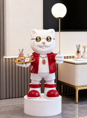 招财猫客厅摆件存钱罐开业送礼