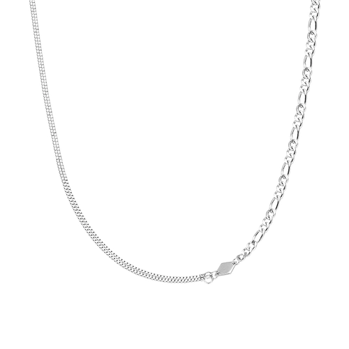 Небольшое ожерелье, дизайнерская брендовая цепочка до ключиц, аксессуар в стиле хип-хоп, легкий роскошный стиль, тренд сезона, серебро 925 пробы