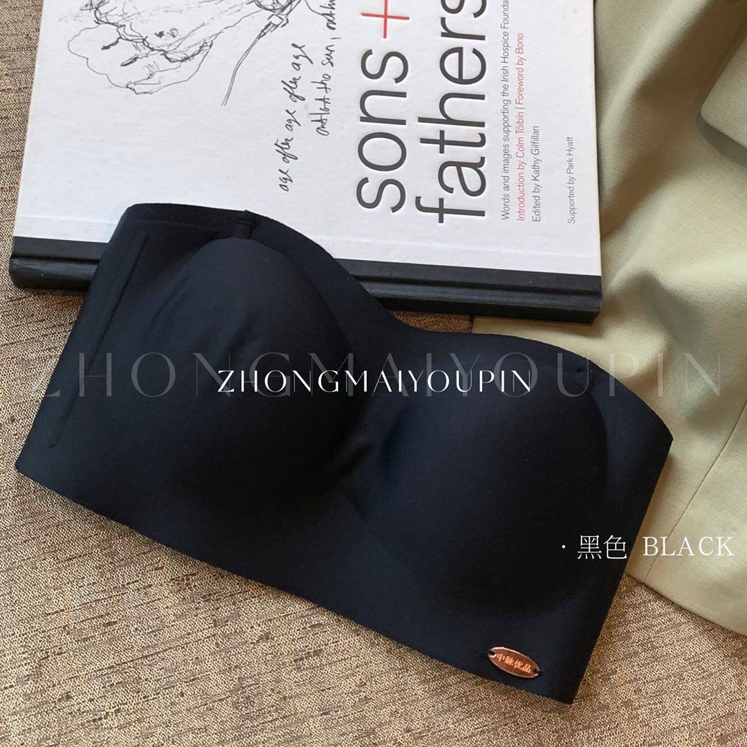 悬浮裤中脉优品肩带聚拢无钢圈抹胸 amelielady文胸