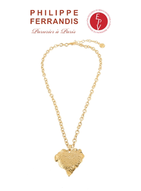 【法国进口】PF菲昂迪斯MY HEART系列红色项链高级感轻奢女时尚感