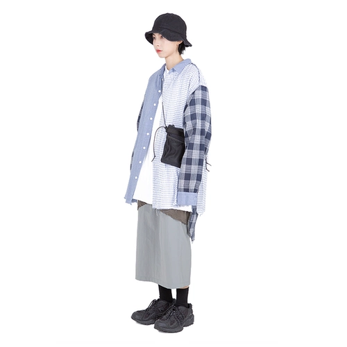 Оригинальная универсальная сумка на одно плечо подходит для мужчин и женщин, японские и корейские, на шнурках