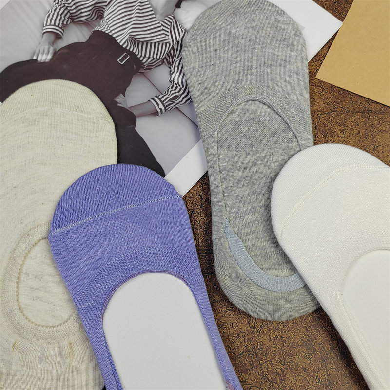 四季船袜女纯棉浅口隐形袜子防滑不掉跟纯色豆豆鞋袜吸汗透气女袜,淘宝优惠券,粉丝福利购,淘宝优惠卷