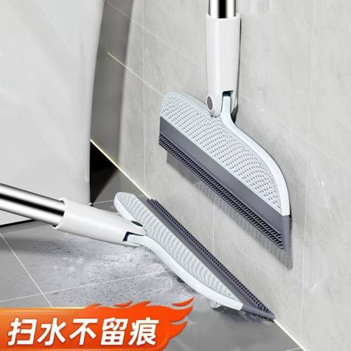 地刮水器浴室扫把家用卫生间扫水加粗魔术扫把扫地硅胶刮神器浴室 - 图3