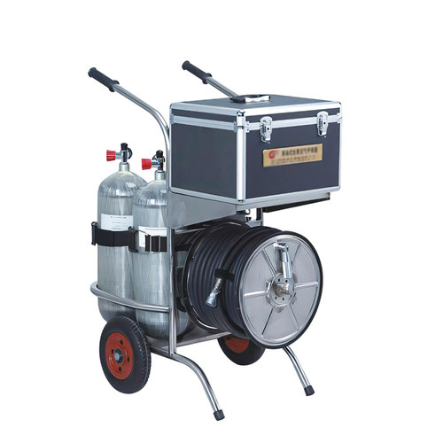 正压式空气呼吸器高压碳纤维气瓶推车式呼吸器长管式移动式供气源 - 图3