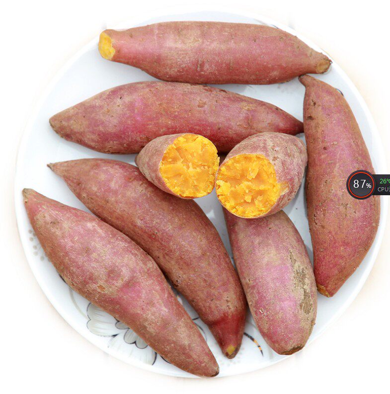 农家新鲜板粟小红薯香薯沙地地瓜 悦界食品番薯