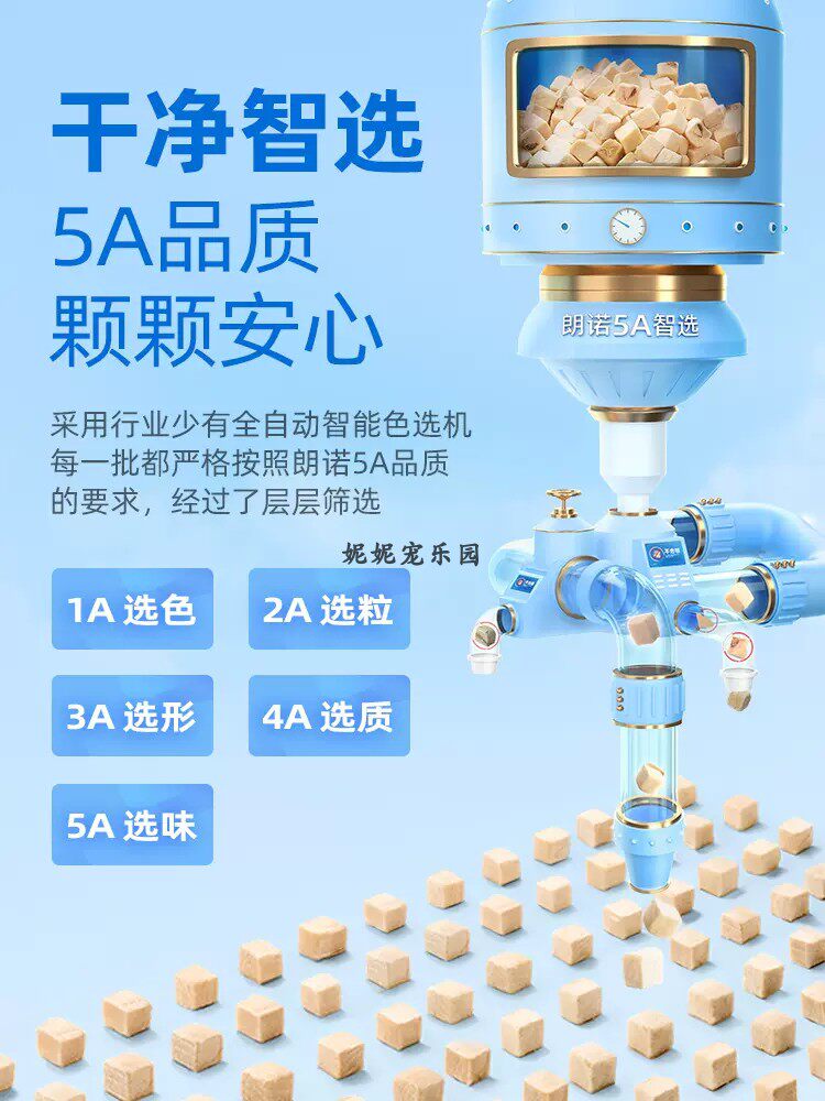 朗诺冻干猫咪零食宠物食品鸡胸肉鸭肉干成猫幼猫营养纯肉冻干猫粮,淘宝优惠券,粉丝福利购,淘宝优惠卷