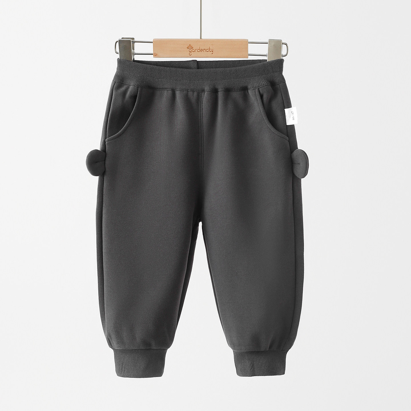 婴儿裤子秋冬季卡通萌趣熊耳朵男女宝宝休闲裤卫裤保暖束脚裤外穿,淘宝优惠券,粉丝福利购,淘宝优惠卷