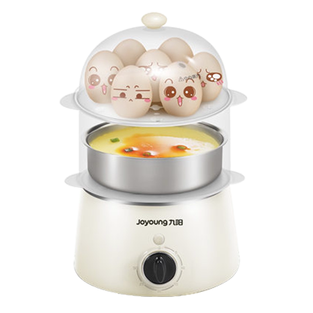 Jiuyang egg cooker egg steamer automatic power off mini boiled egg custard machine small household breakfast artifact 7J92