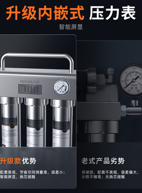 九阳不锈钢超滤净水器家用直饮