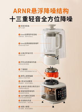 九阳触摸式多功能可拆卸破壁机