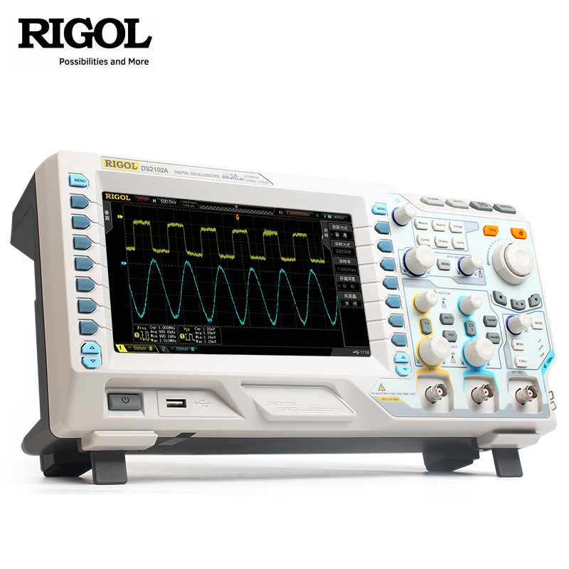 RIGOL普源DS2102A双通道100M数字示波器DS2202A带宽200M DS2302A - 图1